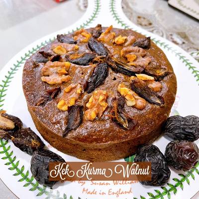 Resipi Kek Kurma Walnut Oleh Mahadiah Cookpad