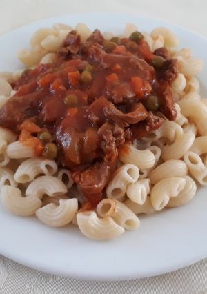 Una foto de Bistec atomatado