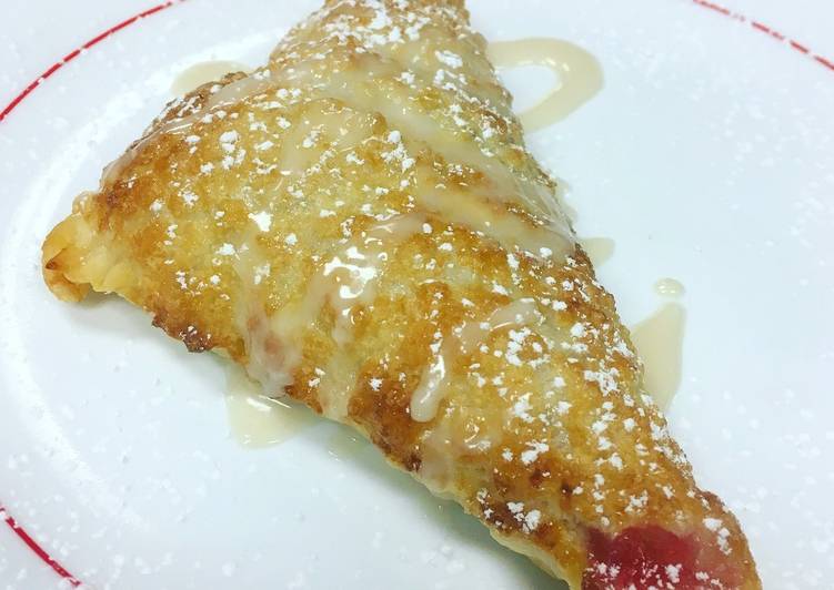 Simple Way to Prepare Homemade Strawberry Cream Cheese Turnover