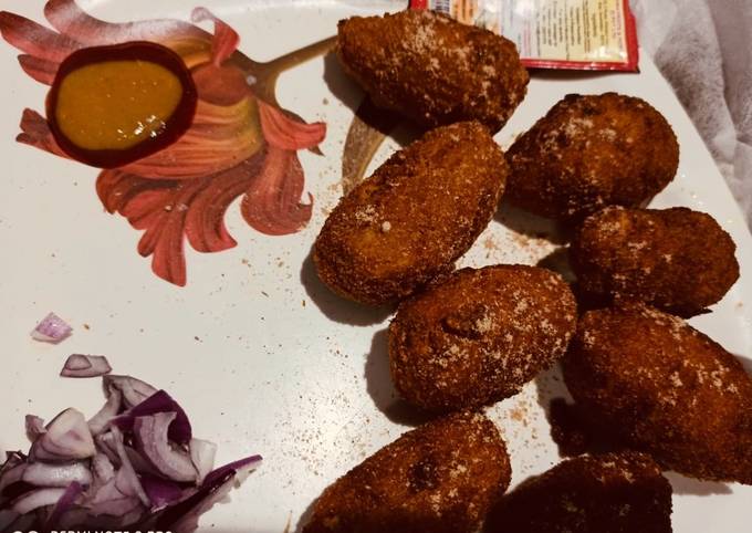 Crispy Egg cutlets Recipe