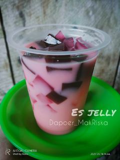 Foto resep Es jelly