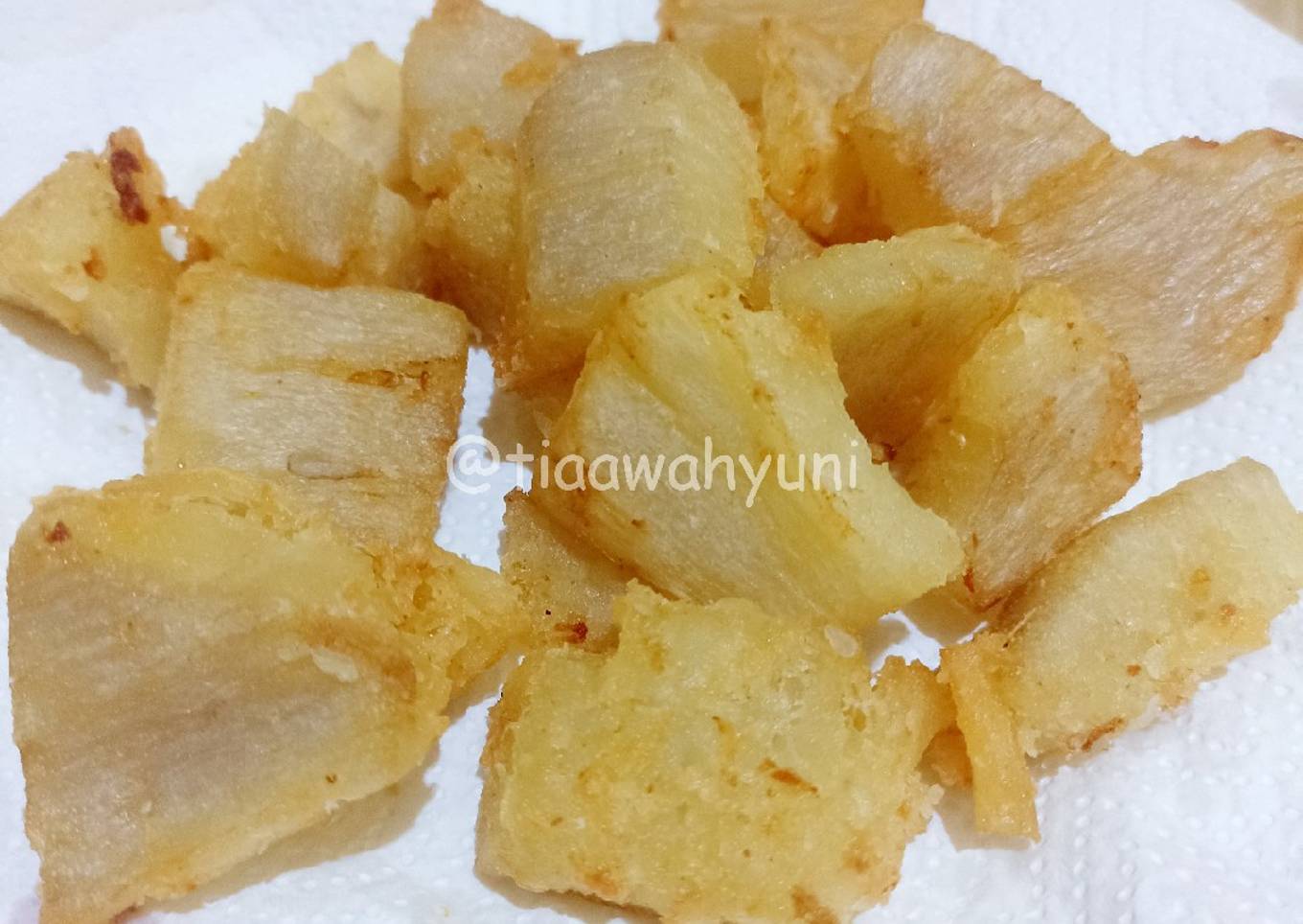 Ubi Kayu/Singkong Goreng Ala Rachel Vennya
