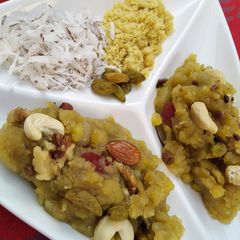 A picture of Alu ka Halwa.