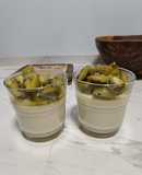 Panacota de kiwis