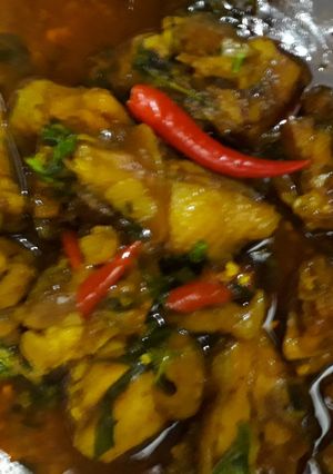 Hình của món Gà Kho Sả ớt 🌶.