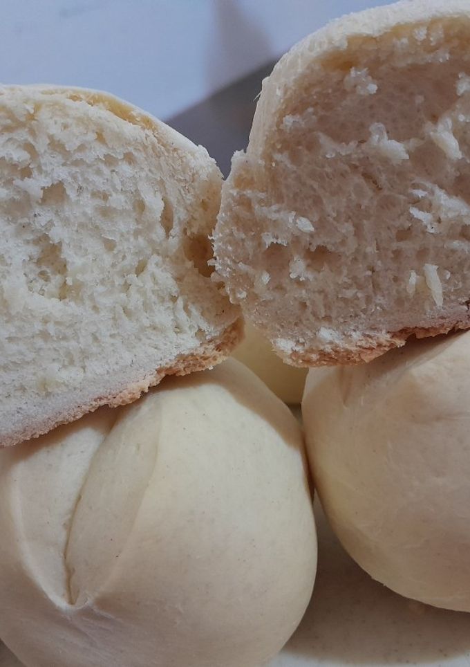 Una foto de (KETO) Pan para hamburguesa súper súper esponjosos