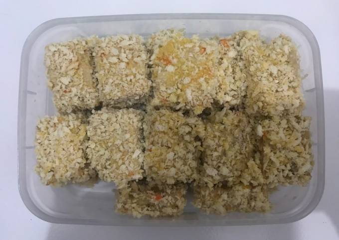 Cara Gampang Menyiapkan Nugget Ayam Udang Wortel (Semi Gluten Free) yang Enak