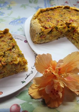 Una foto de Tarta de verduras