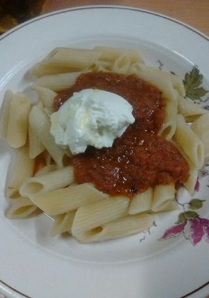 Una foto de Salsa de tomate liviana, salsa rosa liviana