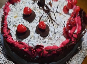 Una foto de Postre para celebrar el día del amor, San Valentín!!❤❤