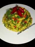 Pasta with Herbs and Bell Peppers