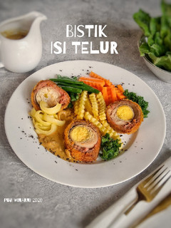 Foto resep Bistik isi telur