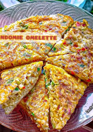 Foto resep Indomie Omelette