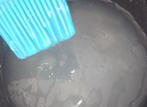 Una foto de Gel de brillo neutro