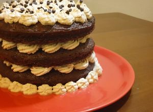 Foto di Naked Cake cioccolato e caffè