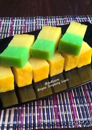 Foto resep 179. Bingka Singkong Lapis