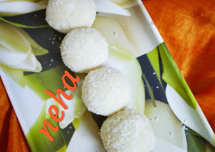 Instant Coconut Ladoo