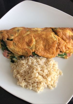 Una foto de Omelette a lo pobre estilo Emilio