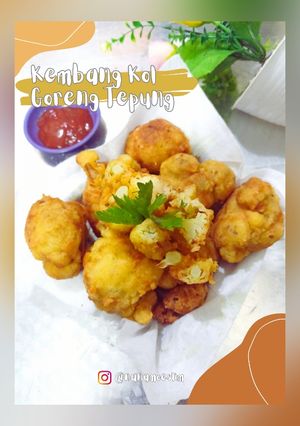 Foto resep Kembang Kol Goreng Tepung