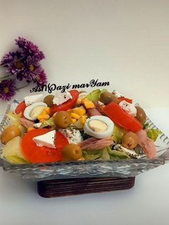 عکسی از دستور سالاد ته یخچالی🥗