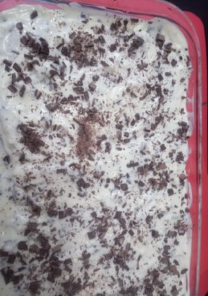 Una foto de Tiramisú muy rico sin horno ni huevos