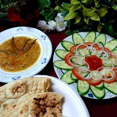 A picture of Mash ki patli dal.😋.