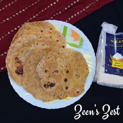 A picture of Sprouted Wheat flour Rotis.