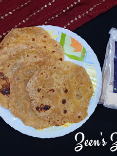 A picture of Sprouted Wheat flour Rotis.