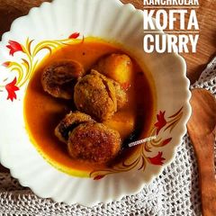 A picture of Kanchkolar Kofta Curry.