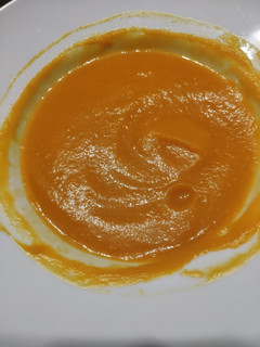 Una foto de Crema de calabaza