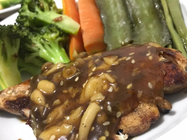 Langkah Mudah untuk Membuat Resep Chicken steak with mushroom sauce yang Lezat Sekali Anti Ribet, Lezat Sekali