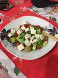 Ensalada con tofú