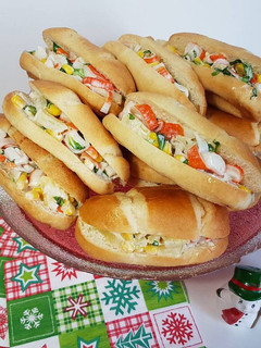 Una foto de Bocaditos tropicales de Surimi!!
