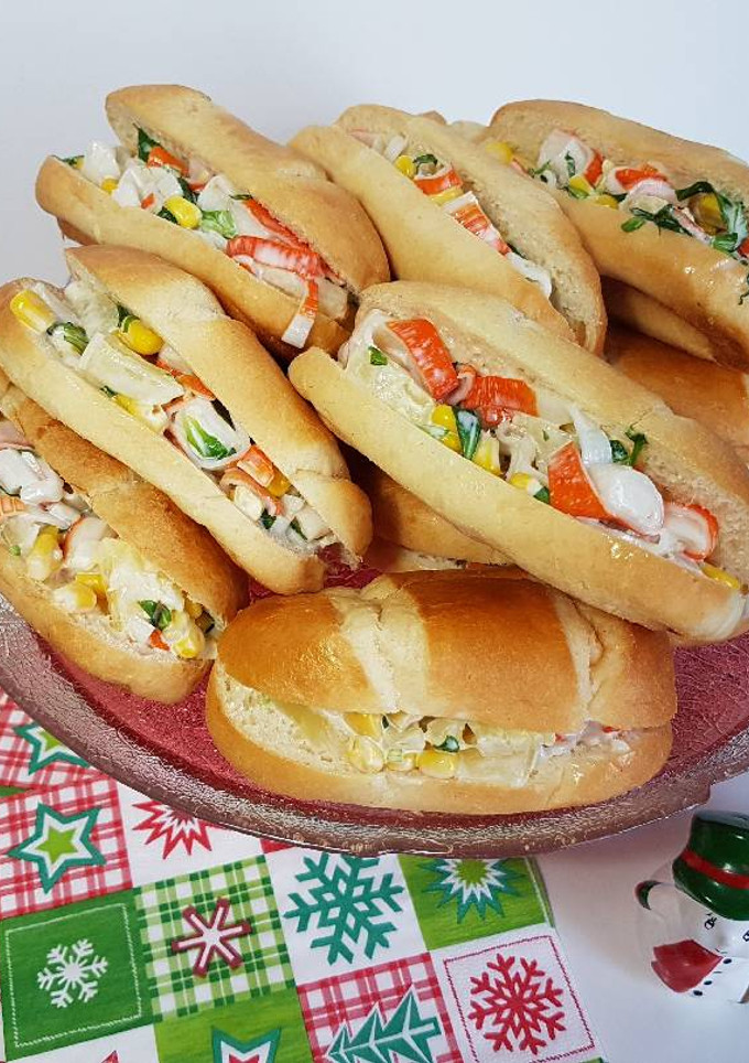 Una foto de Bocaditos tropicales de Surimi!!