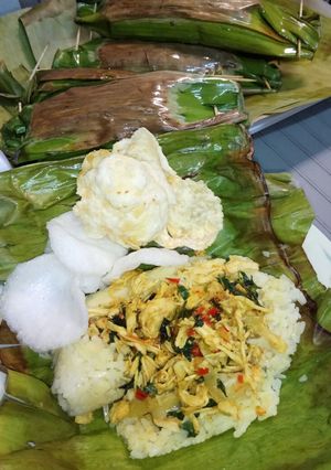 Foto resep Nasi Bakar Ayam Kemangi
