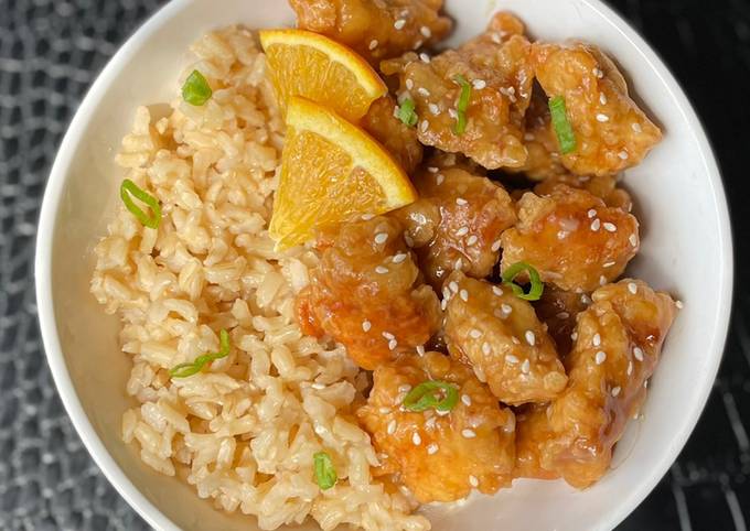 Recipe of Quick CRISPY Orange Chicken