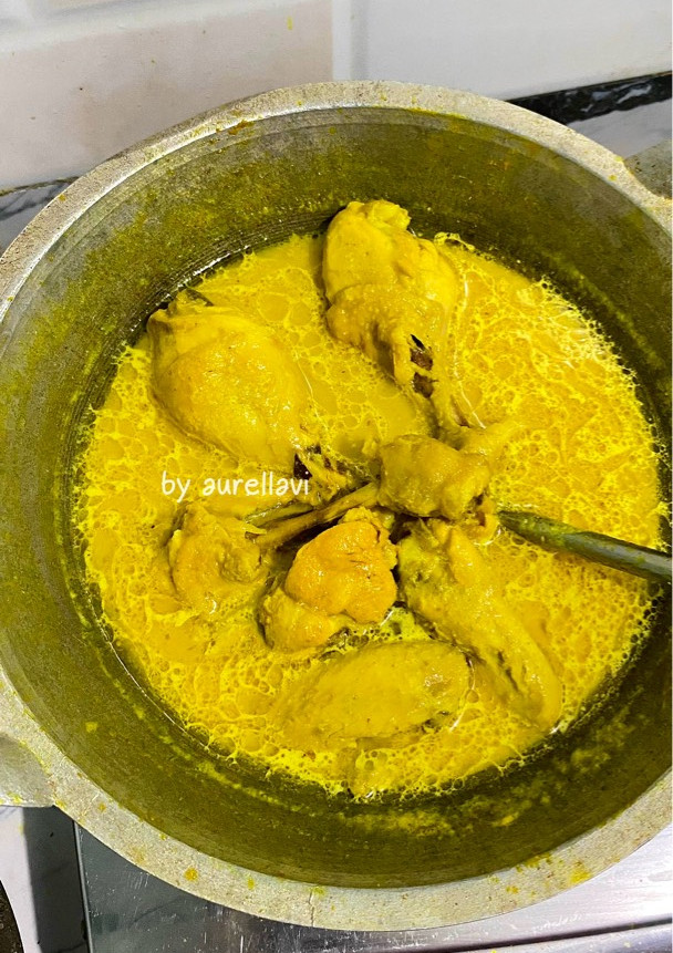 Foto resep Opor Ayam Kuah Medok Kental