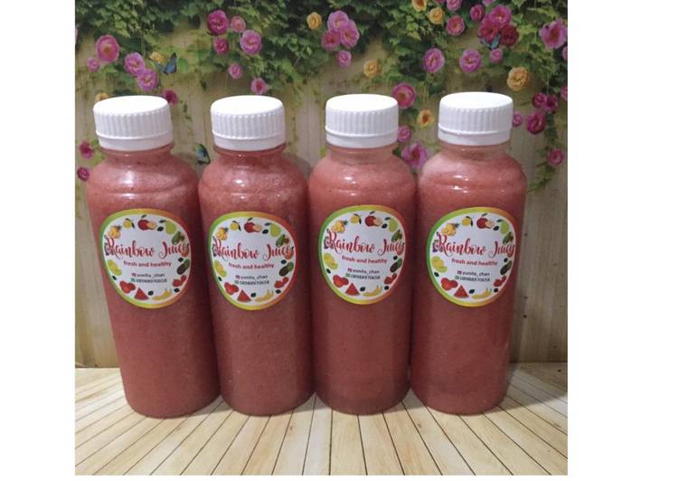 Bagaimana Membuat Diet Juice Guava Strawberry Kiwi yang Lezat Sekali