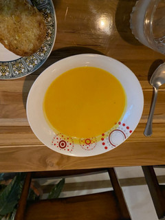 Una foto de Crema de ayote