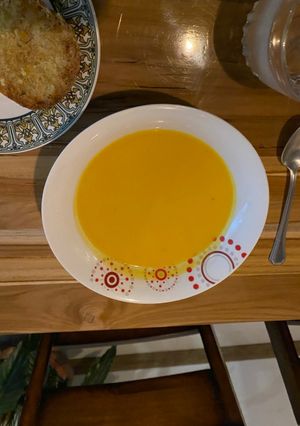 Una foto de Crema de ayote