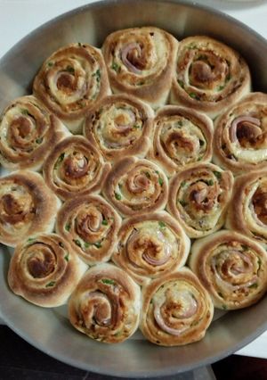 A picture of Ham Rolls#endofyearchallenge.
