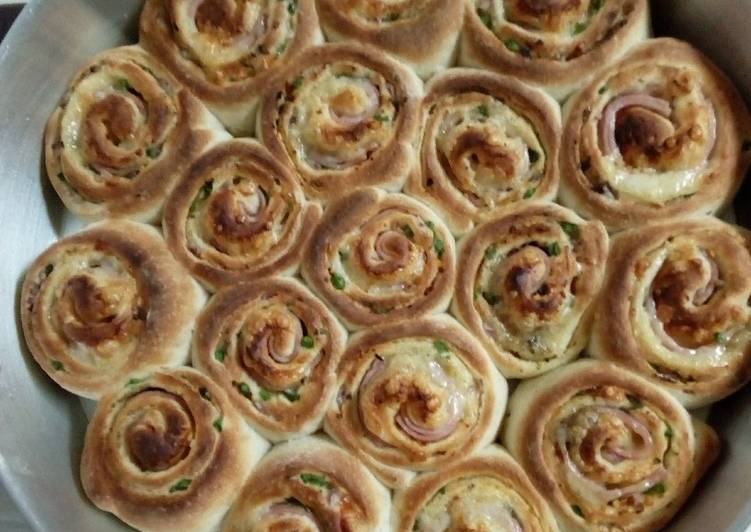 Simple Way to Make Any-night-of-the-week Ham Rolls#endofyearchallenge