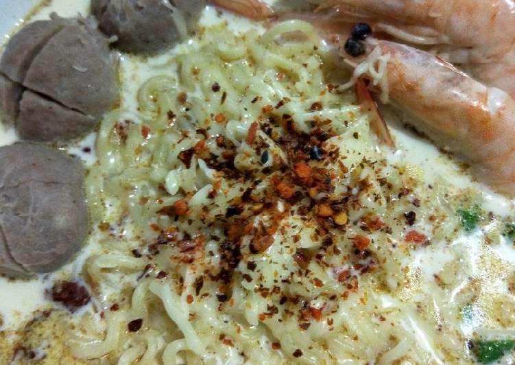 Indomie Kuah Susu Keju