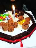 Brownies ulang tahun home made