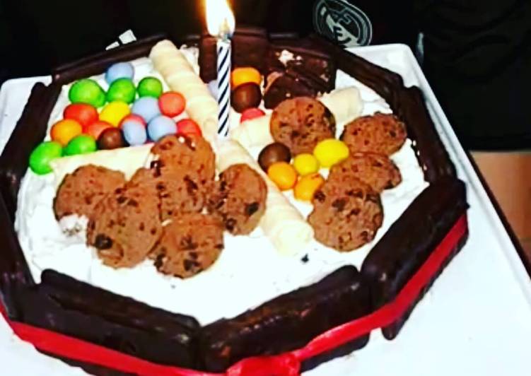 Brownies ulang tahun home made