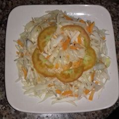 A picture of Cabbage and coconut salad.