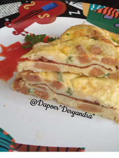 Foto resep Omelet Sosis