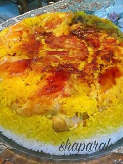 عکسی از دستور ته انداز مرغ