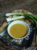 Lentil Soup with Toasted Bread