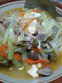 Foto resep Tumis Labu Siam Rempelo Ati Ayam Pedas